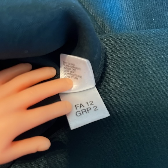 ST. JOHN Green Stretch Wool Dress Pants Size 4 - Picture 14 of 15